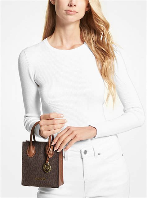 borsa a tracolla mercer michael kors|Mercer Logo Crossbody Bag .